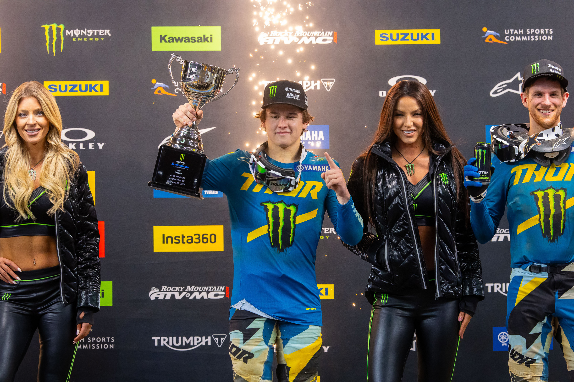 Haiden Deegan took over the points lead in Arlington and now leads Julien Beaumer by six points.