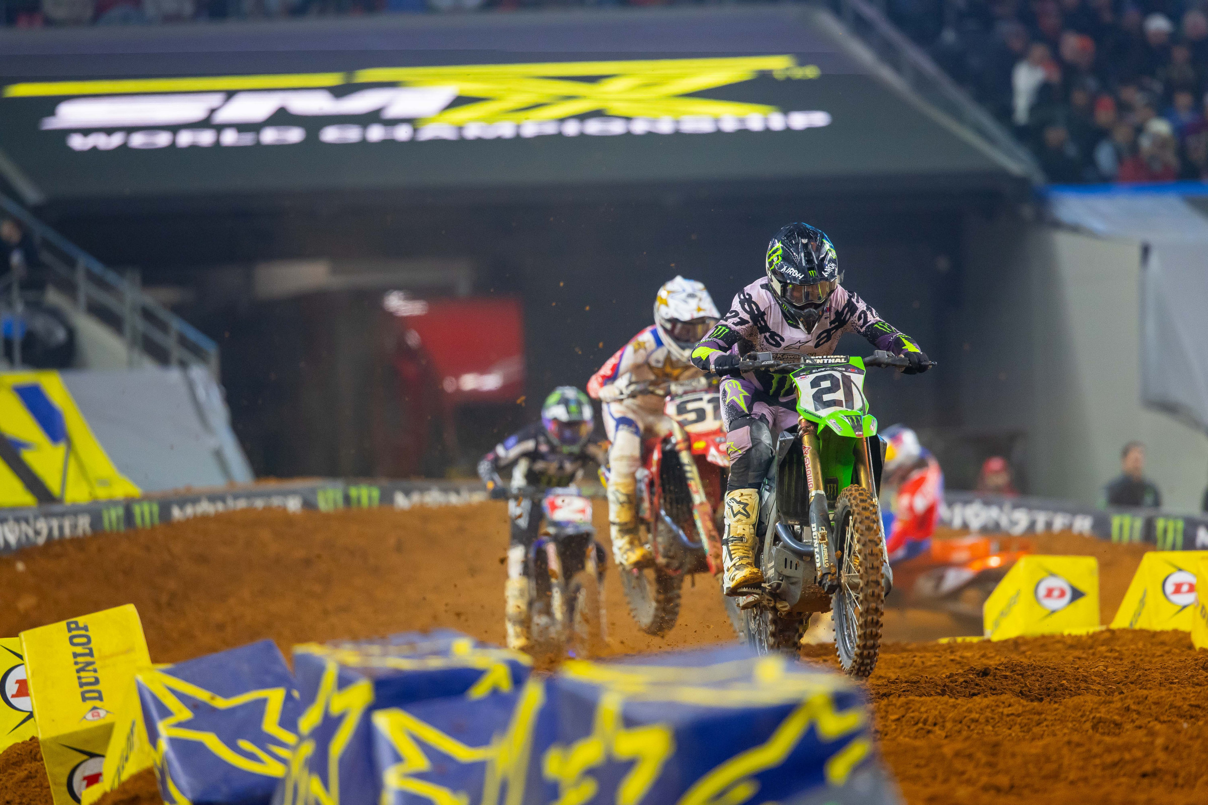 Justin Barcia and Jason Anderson in Arlington.